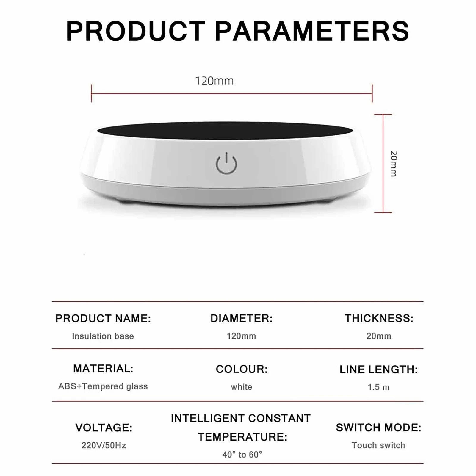 ErgoCrafted HeatMat Pro Mug Warmer